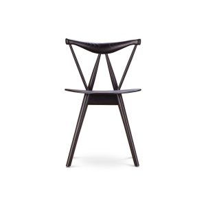 Dining chair with backrest